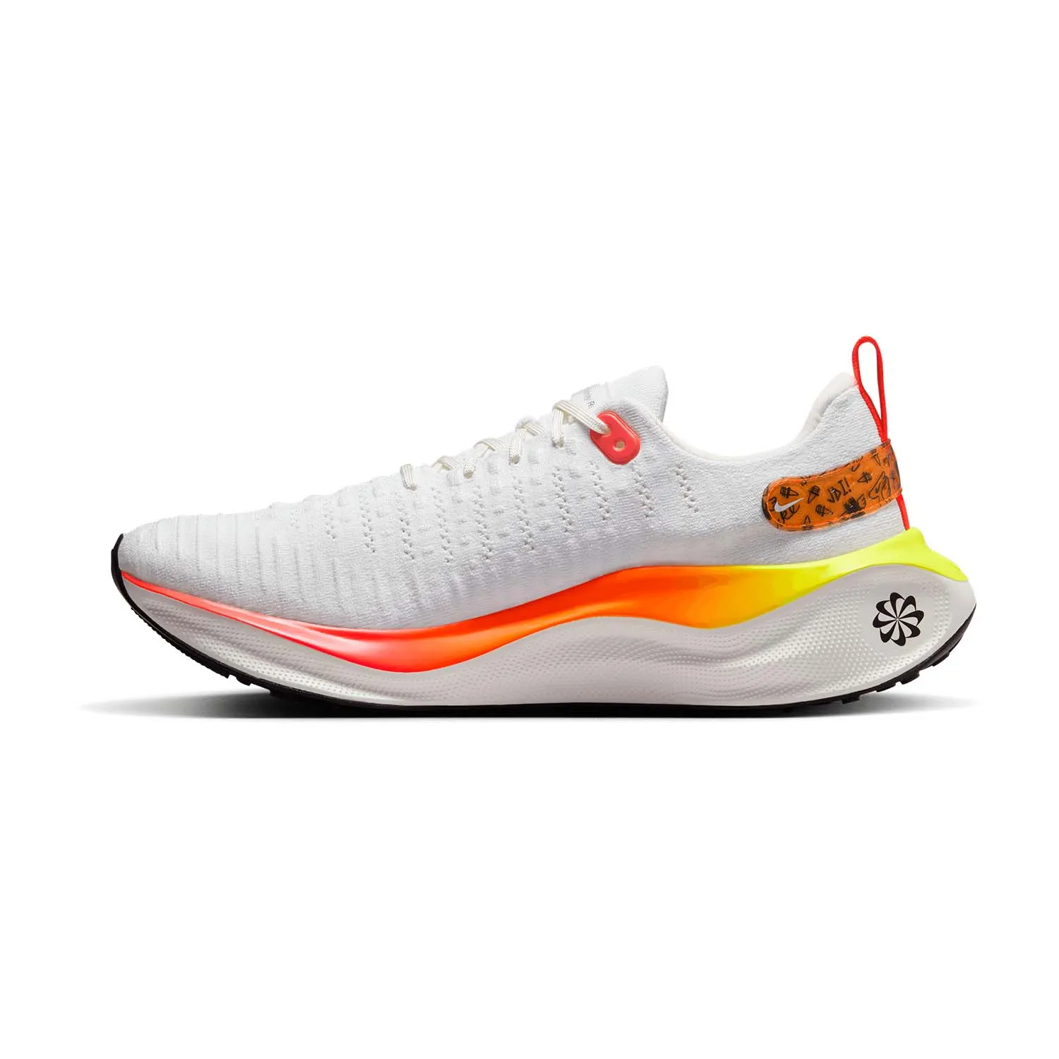 Nike InfinityRN 4  White/Black/Bright Crimson/Total Orange