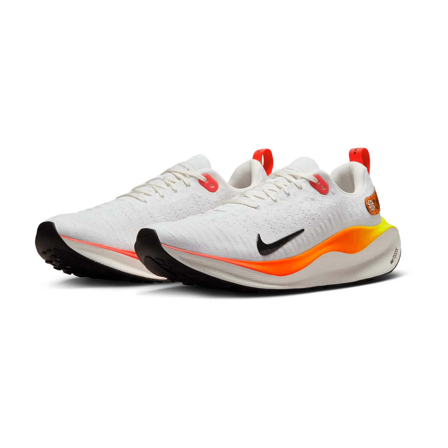 Nike InfinityRN 4  White/Black/Bright Crimson/Total Orange