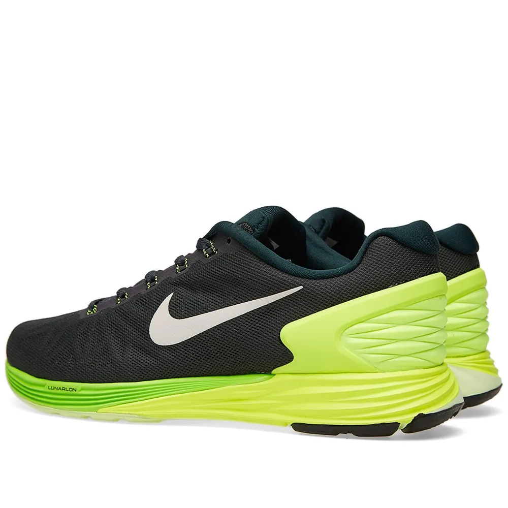 Nike Lunarglide 6Seaweed & White