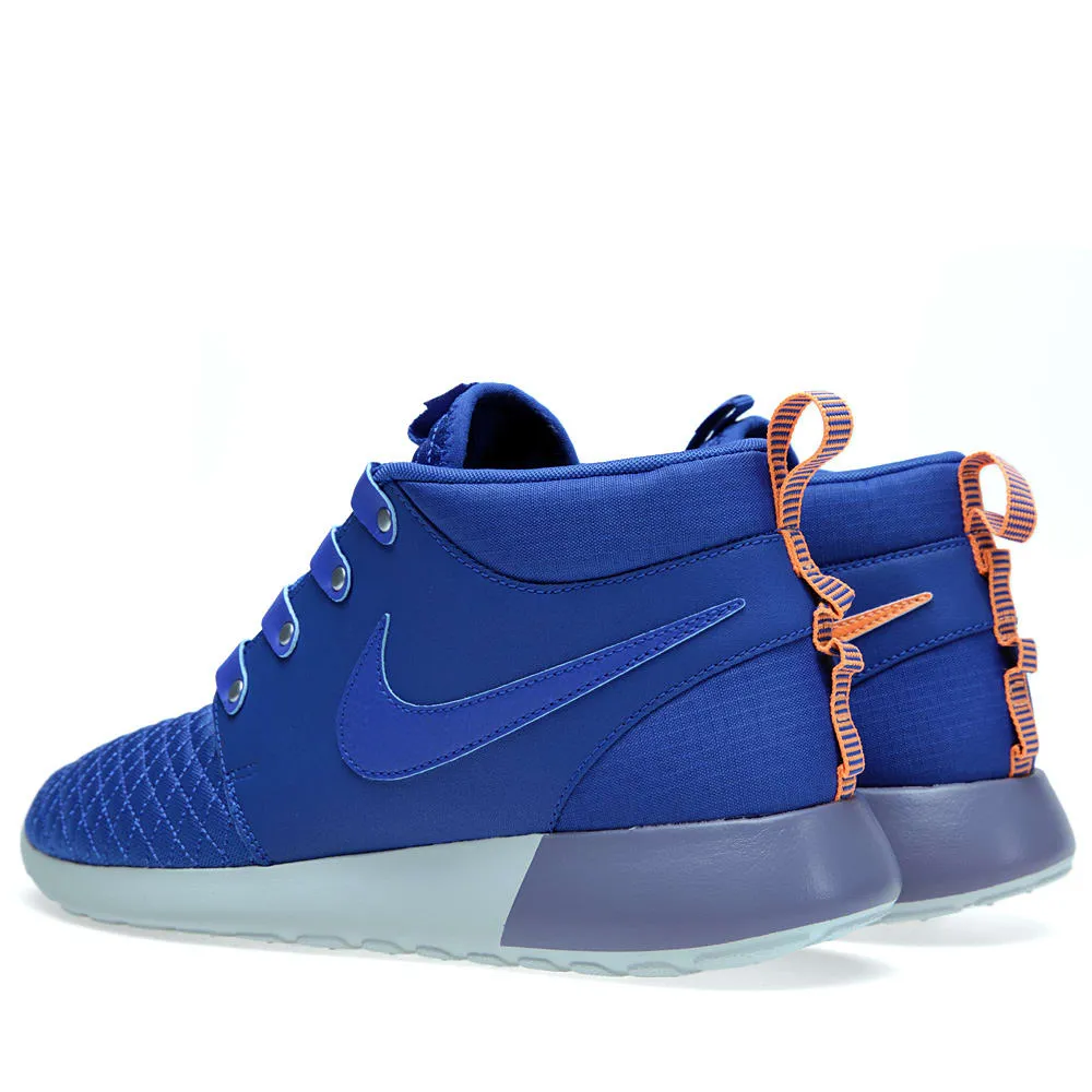 Nike Rosherun MidGame Royal & Atomic Orange