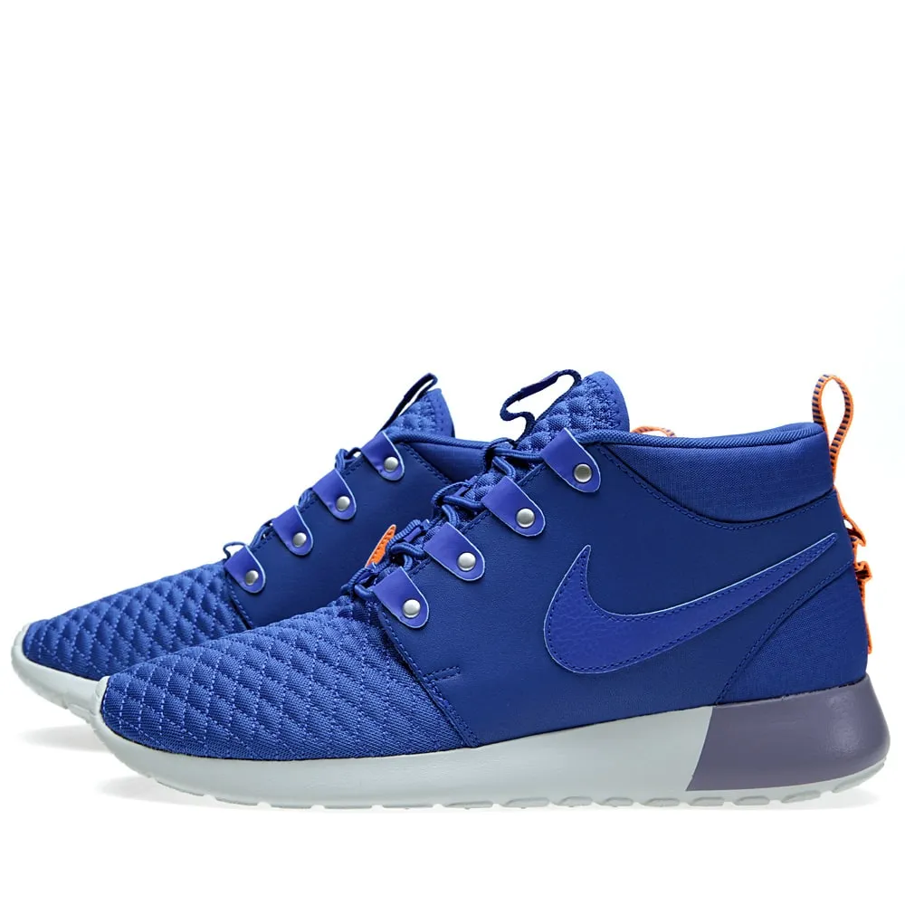 Nike Rosherun MidGame Royal & Atomic Orange