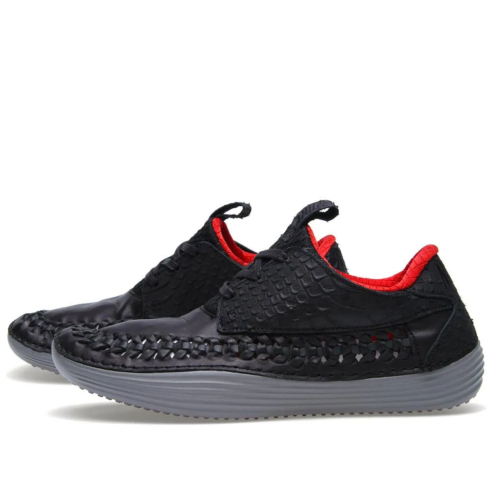 Nike Solarsoft Moc Woven Premium 'Year of the Snake'Black