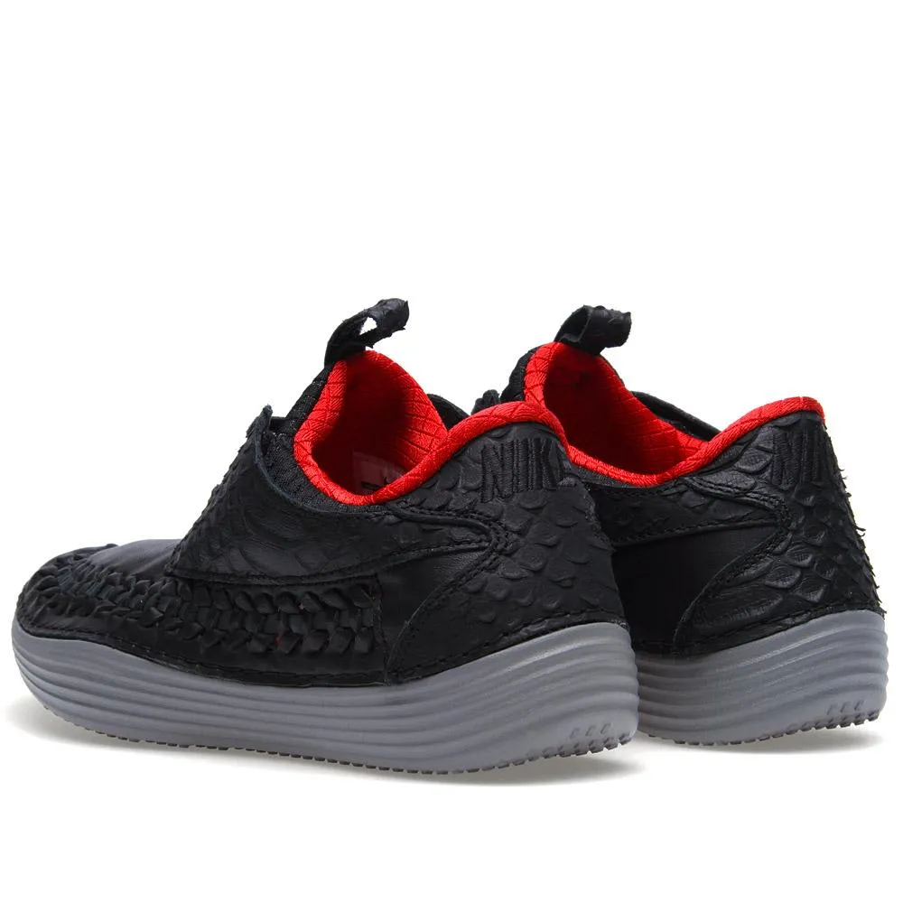 Nike Solarsoft Moc Woven Premium 'Year of the Snake'Black