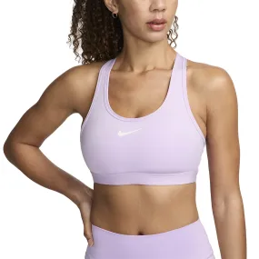 Nike Swoosh Dri-FIT Reggiseno Sportivo  Violet Mist/White