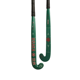 Osaka Vision 25 Show Bow Hockey Stick - Green/Red 2023 Flash Collection