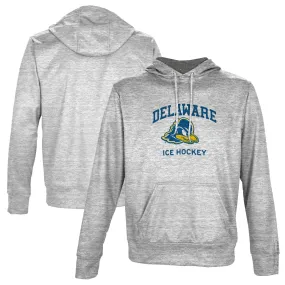 ProSphere Delaware Fightin' Blue Hens Gray Ice Hockey Name Drop Pullover Hoodie