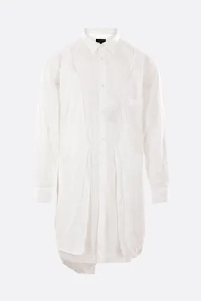 technical fabric oversized shirt