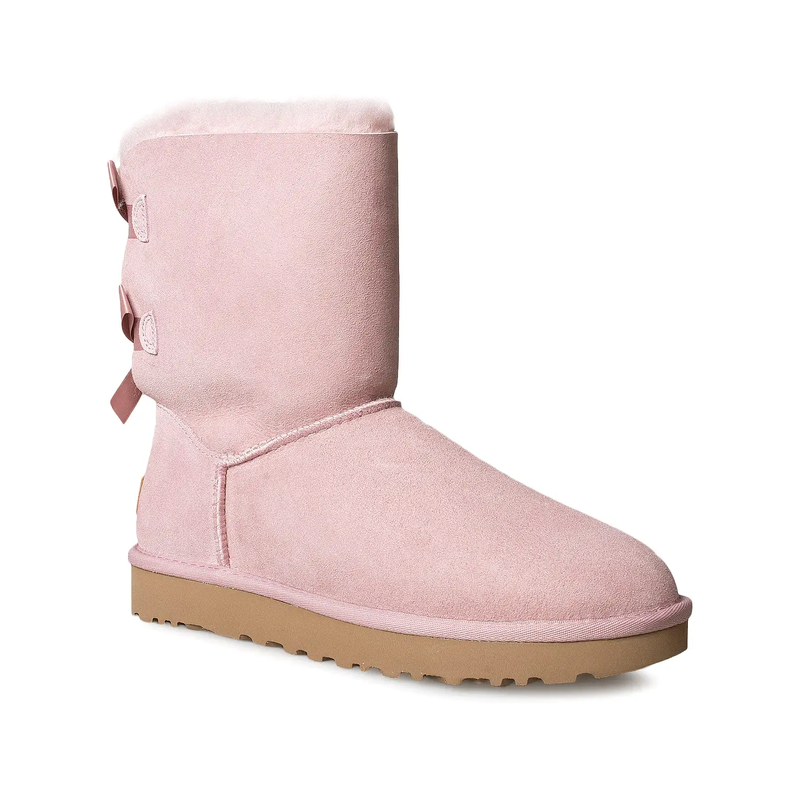 UGG Bailey Bow II Pink Crystal Boots - Women's