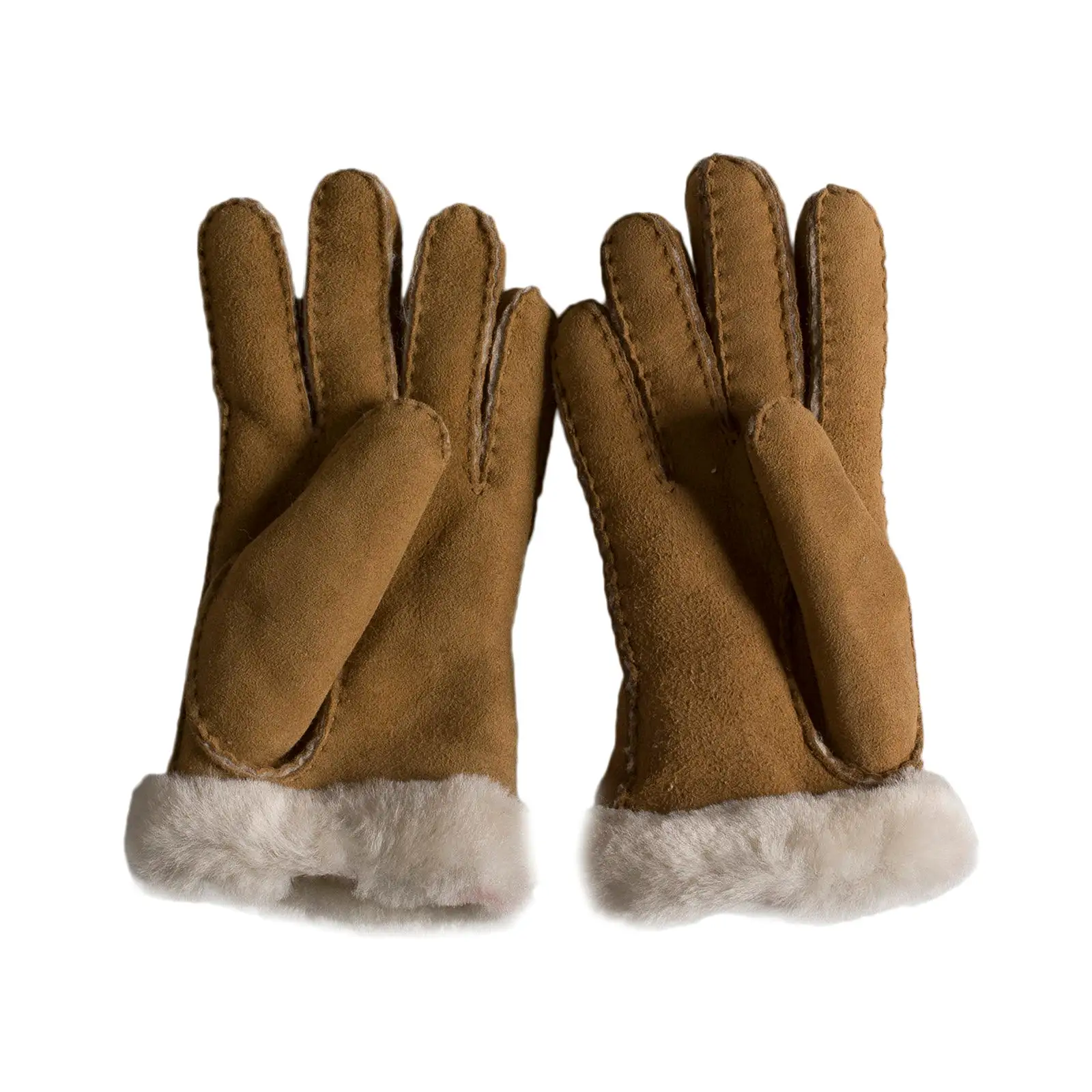 UGG Carter Single Point Chestnut Gloves - Women's