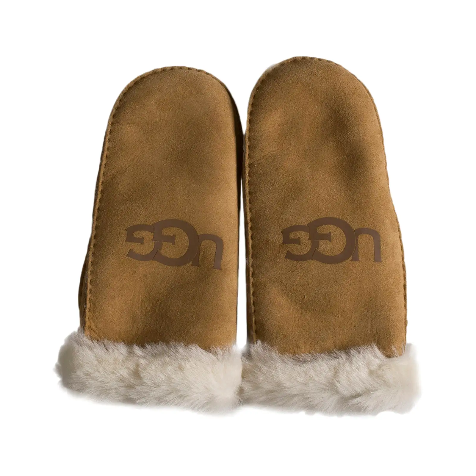 UGG Chestnut Logo Mittens - Women's