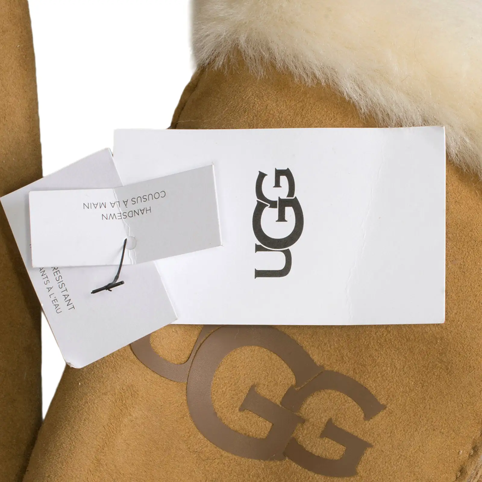 UGG Chestnut Logo Mittens - Women's