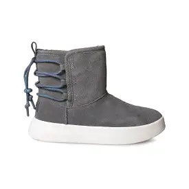 UGG Classic Boom Ankle Charcoal Boots - Women's