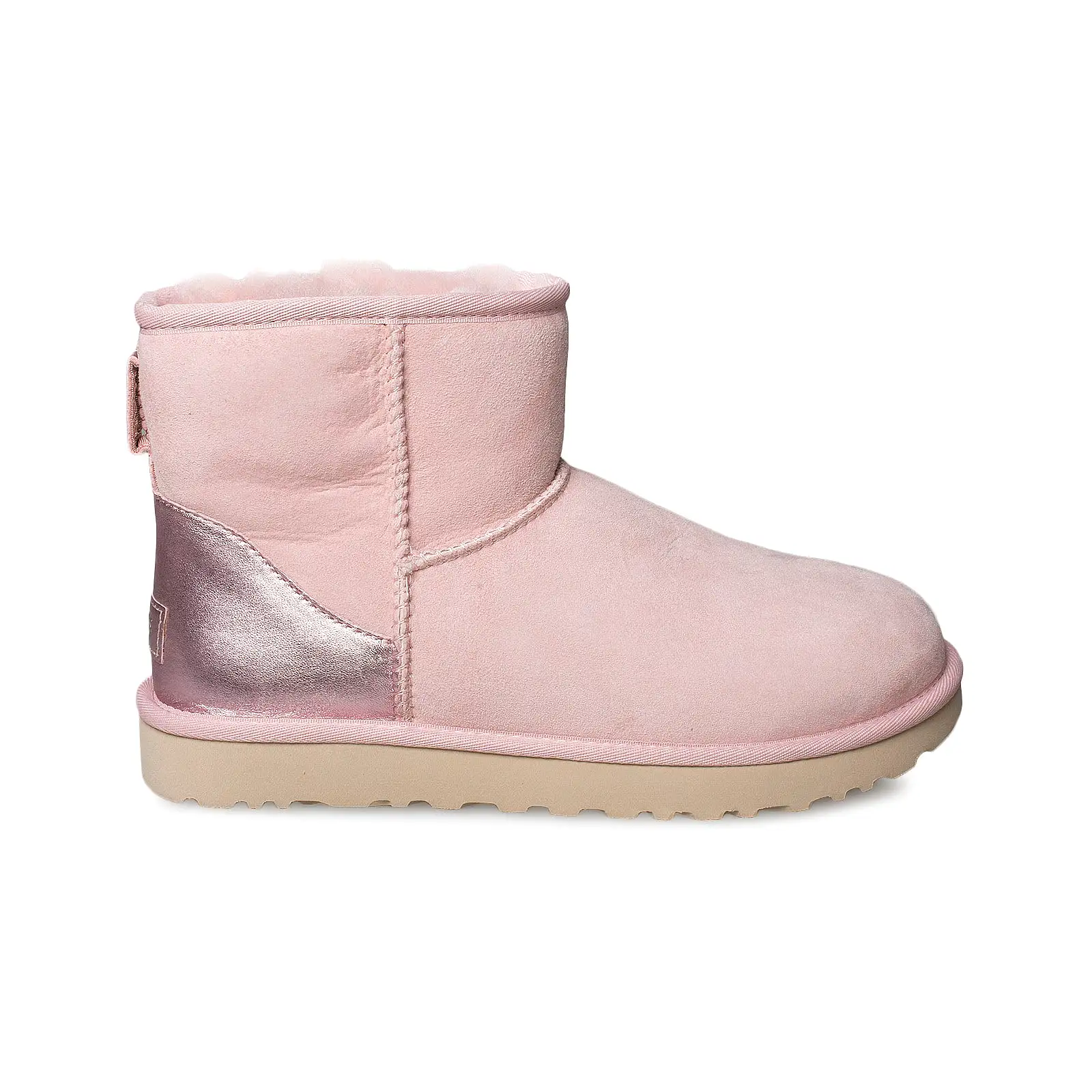 UGG Classic Mini II Metallic Pink Cloud Boots - Women's