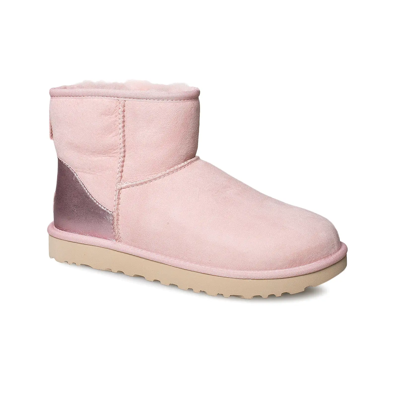 UGG Classic Mini II Metallic Pink Cloud Boots - Women's