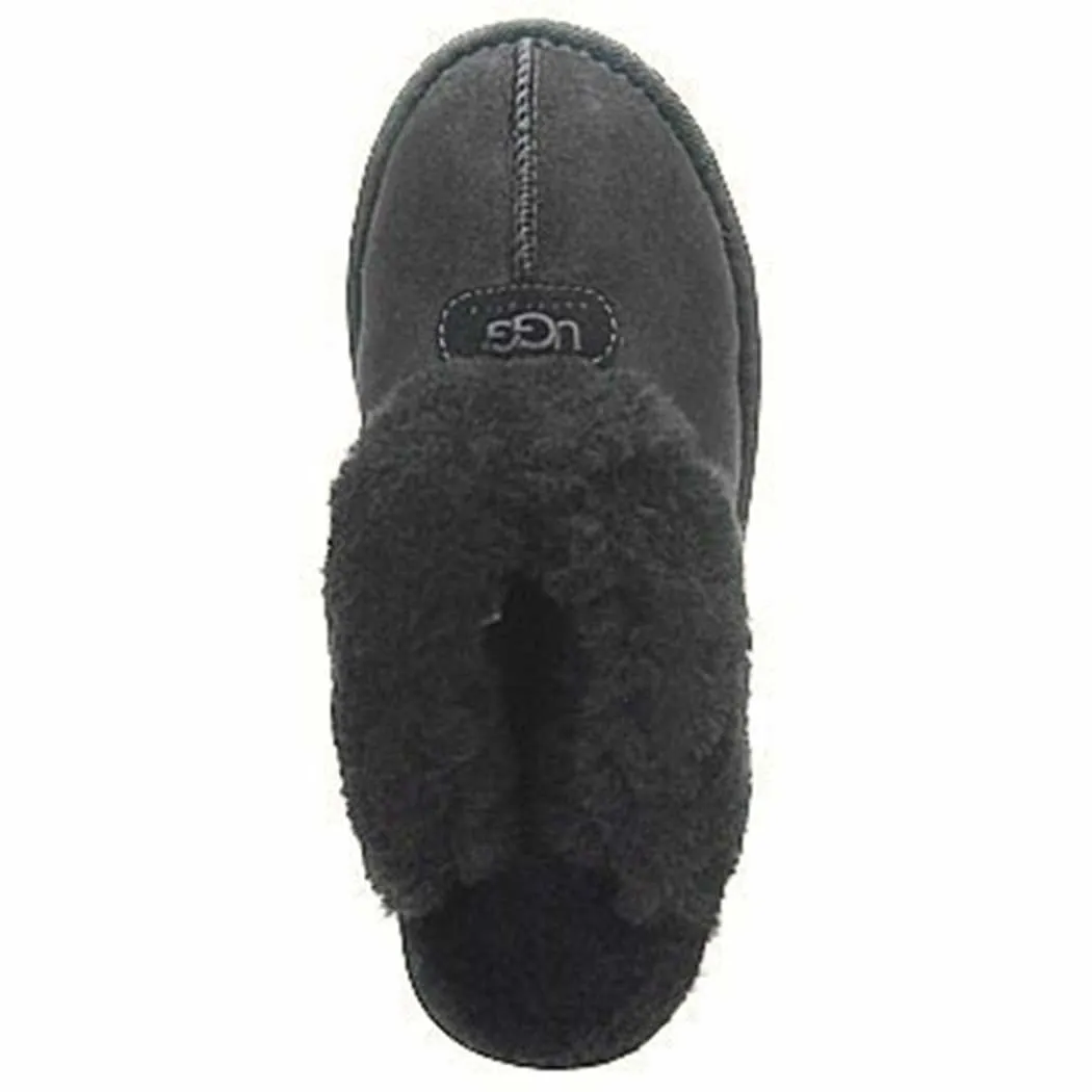 UGG Coquette Shearling Slipper Black (Women's)