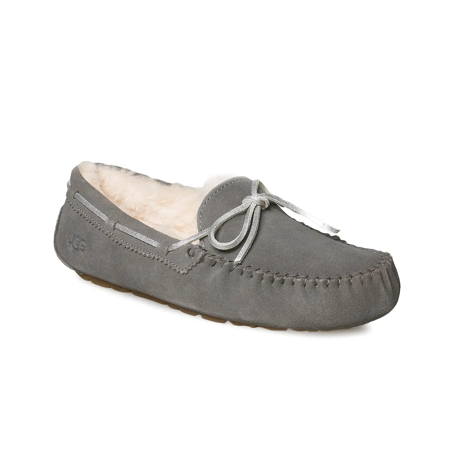 UGG Dakota Metallic II Charcoal Slippers - Women's