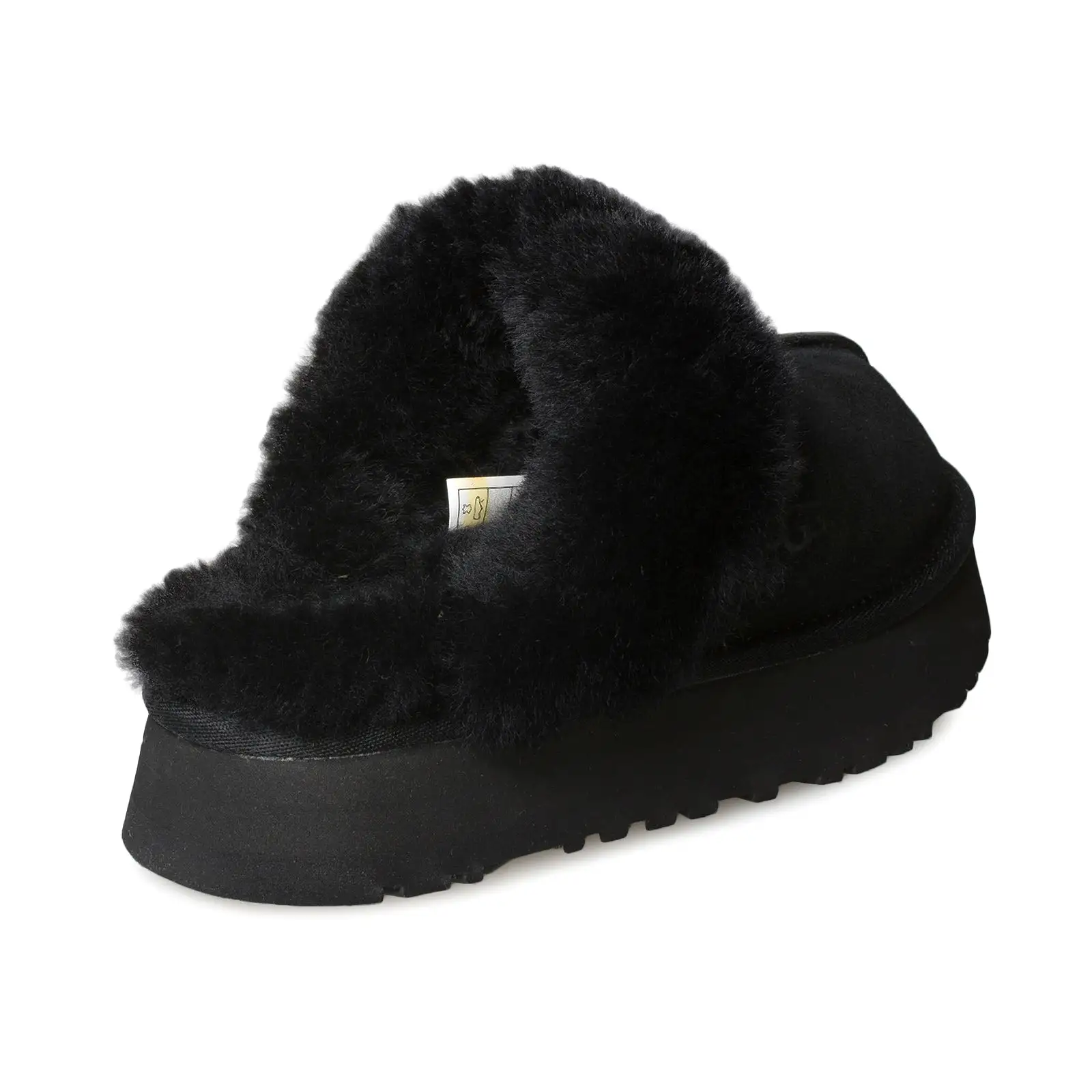 UGG Disquette Black Slippers - Women's