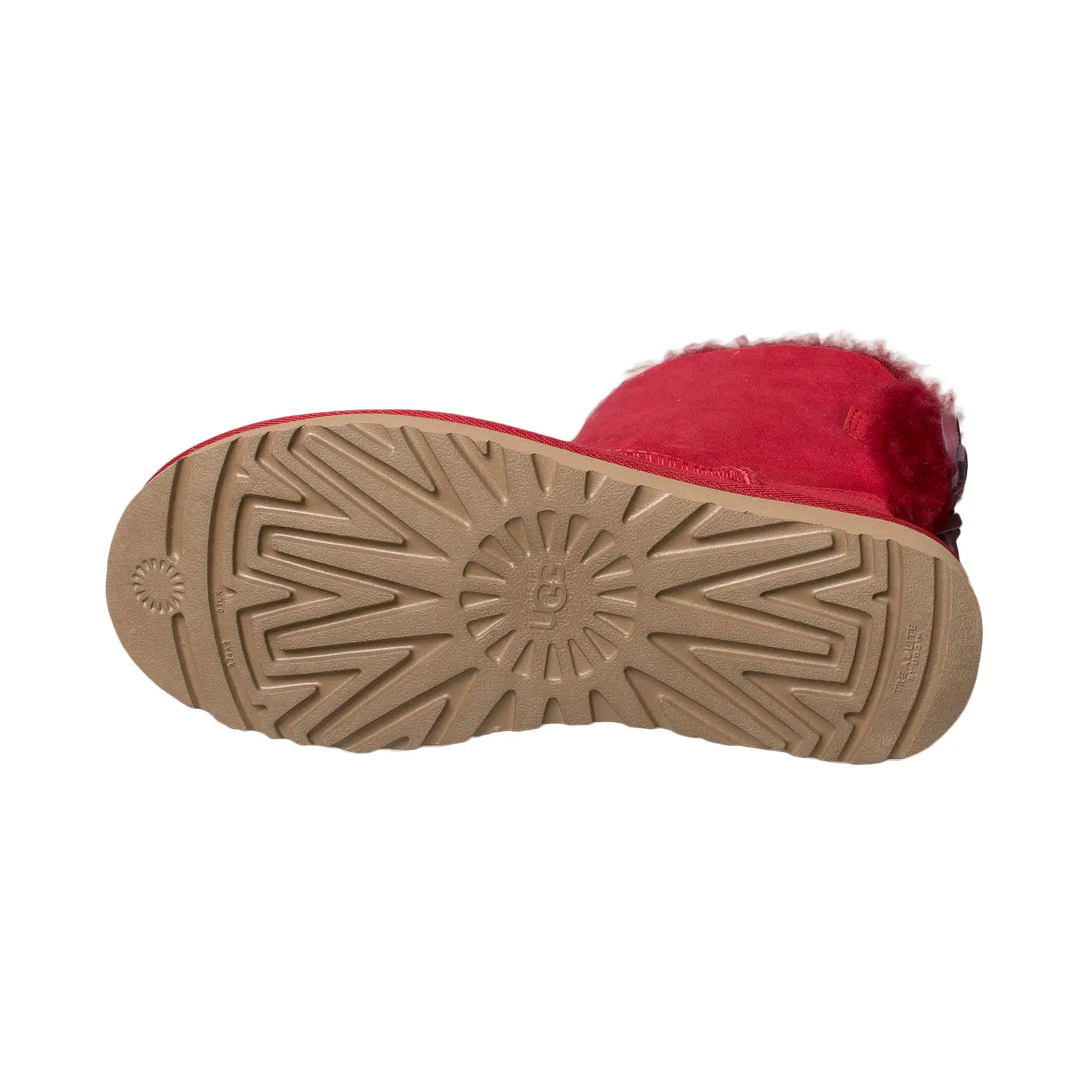 UGG Double Bow Mini Red Kiss Boots - Women's