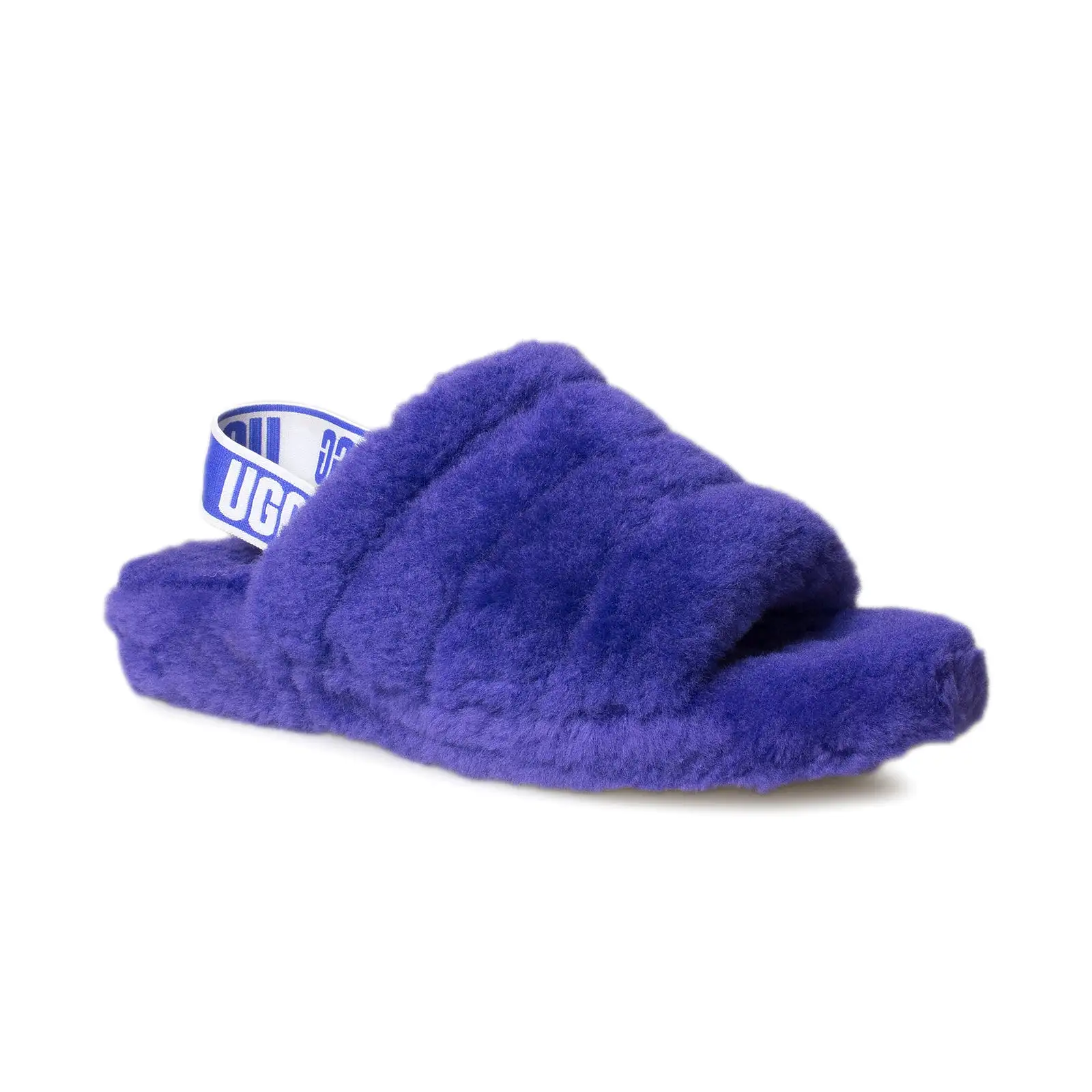 UGG Fluff Yeah Slide Violet Night Slippers - Women's