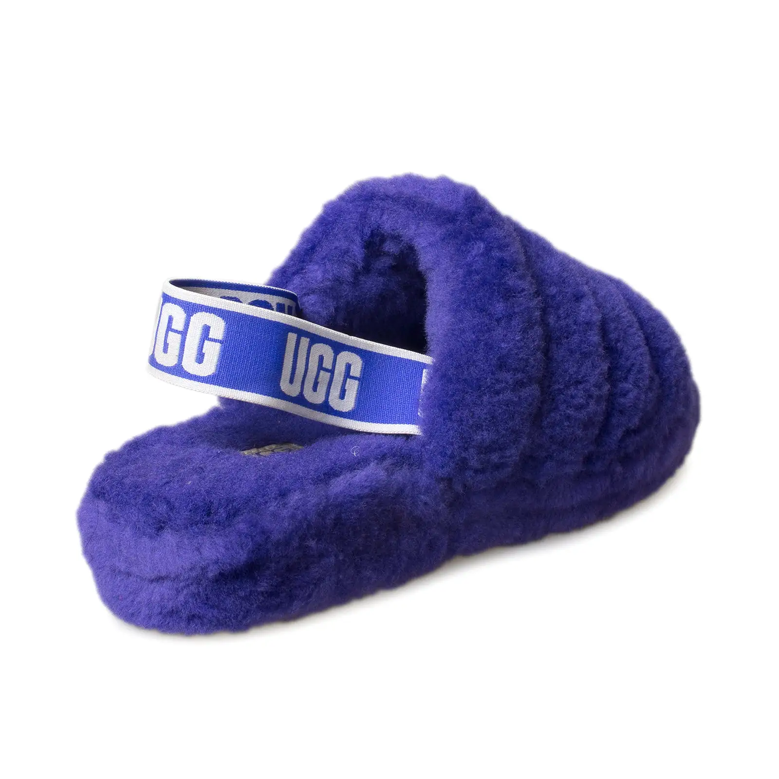 UGG Fluff Yeah Slide Violet Night Slippers - Women's