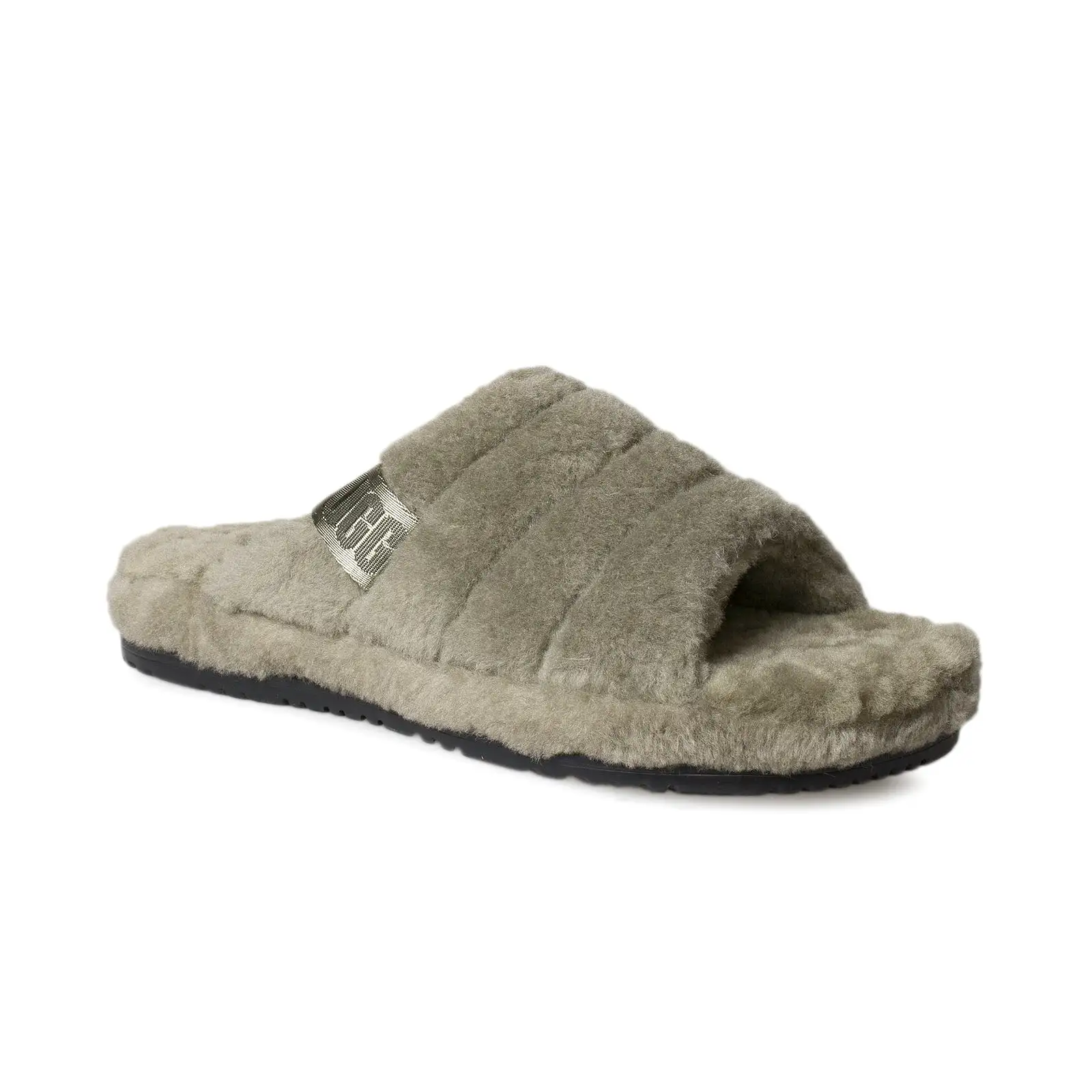 UGG Fluff You Burnt Olive Slippers - Men's