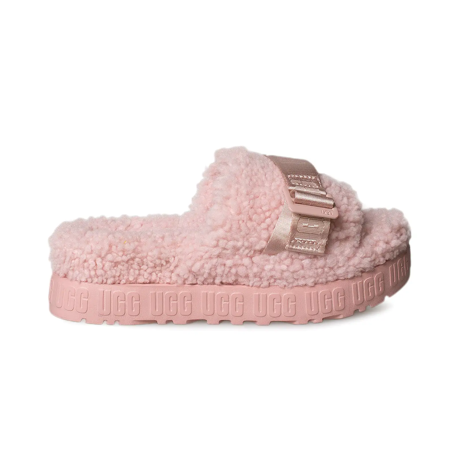 UGG Fluffita Pink Cloud Slippers - Women's