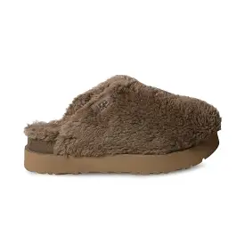 UGG Fuzz Sugar Slide Hickory Slippers - Women's