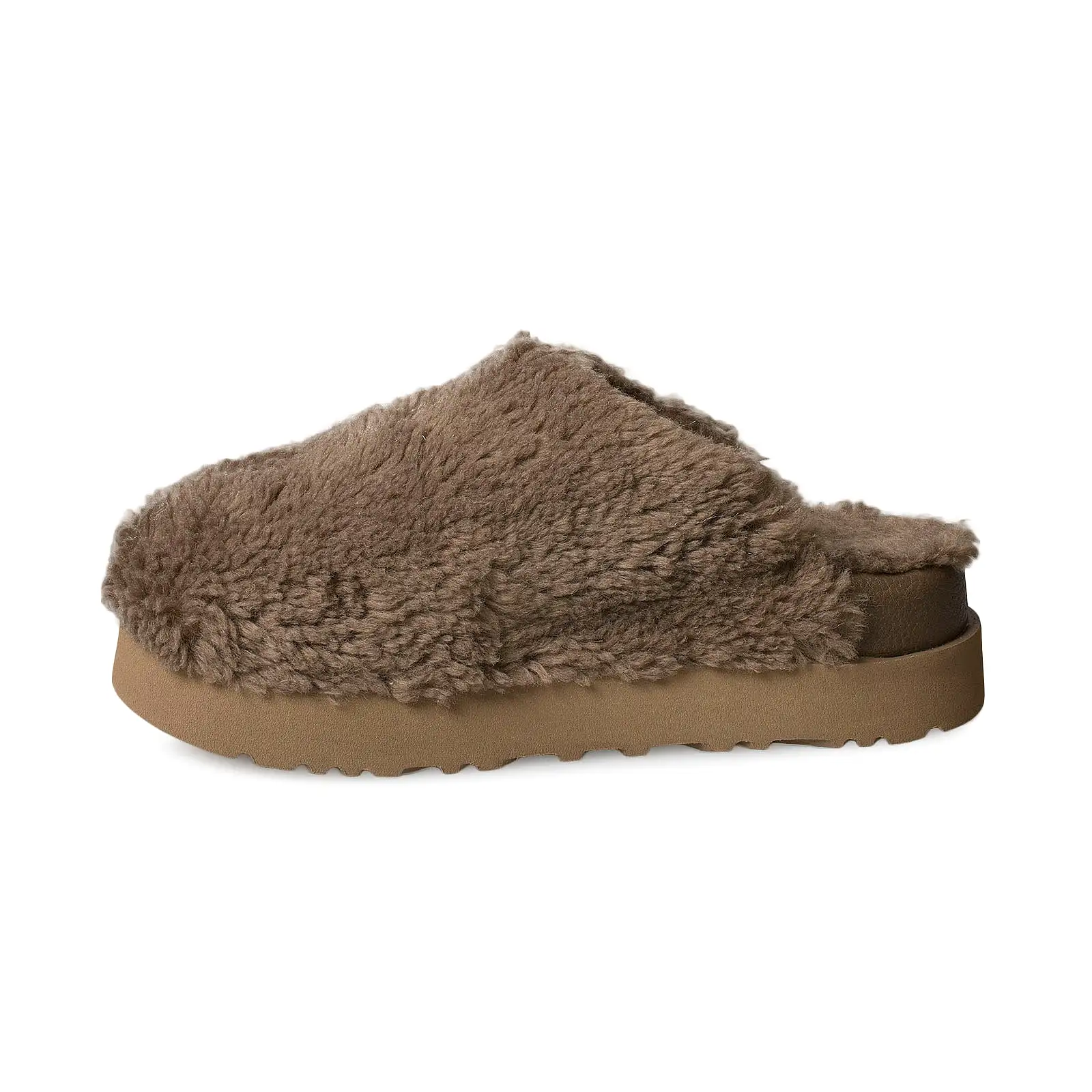 UGG Fuzz Sugar Slide Hickory Slippers - Women's