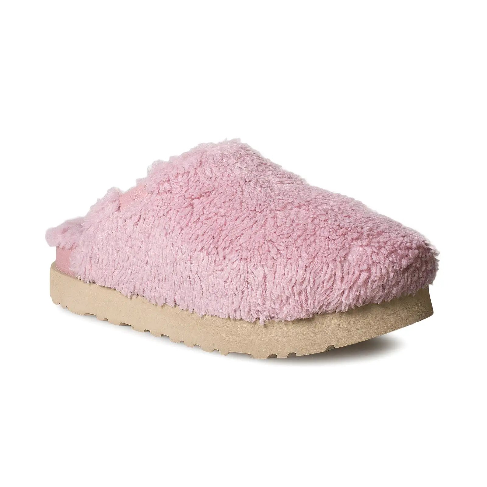 UGG Fuzz Sugar Slide Shell Pink Slippers - Women's