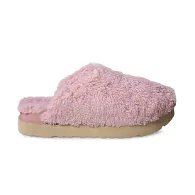 UGG Fuzz Sugar Slide Shell Pink Slippers - Women's