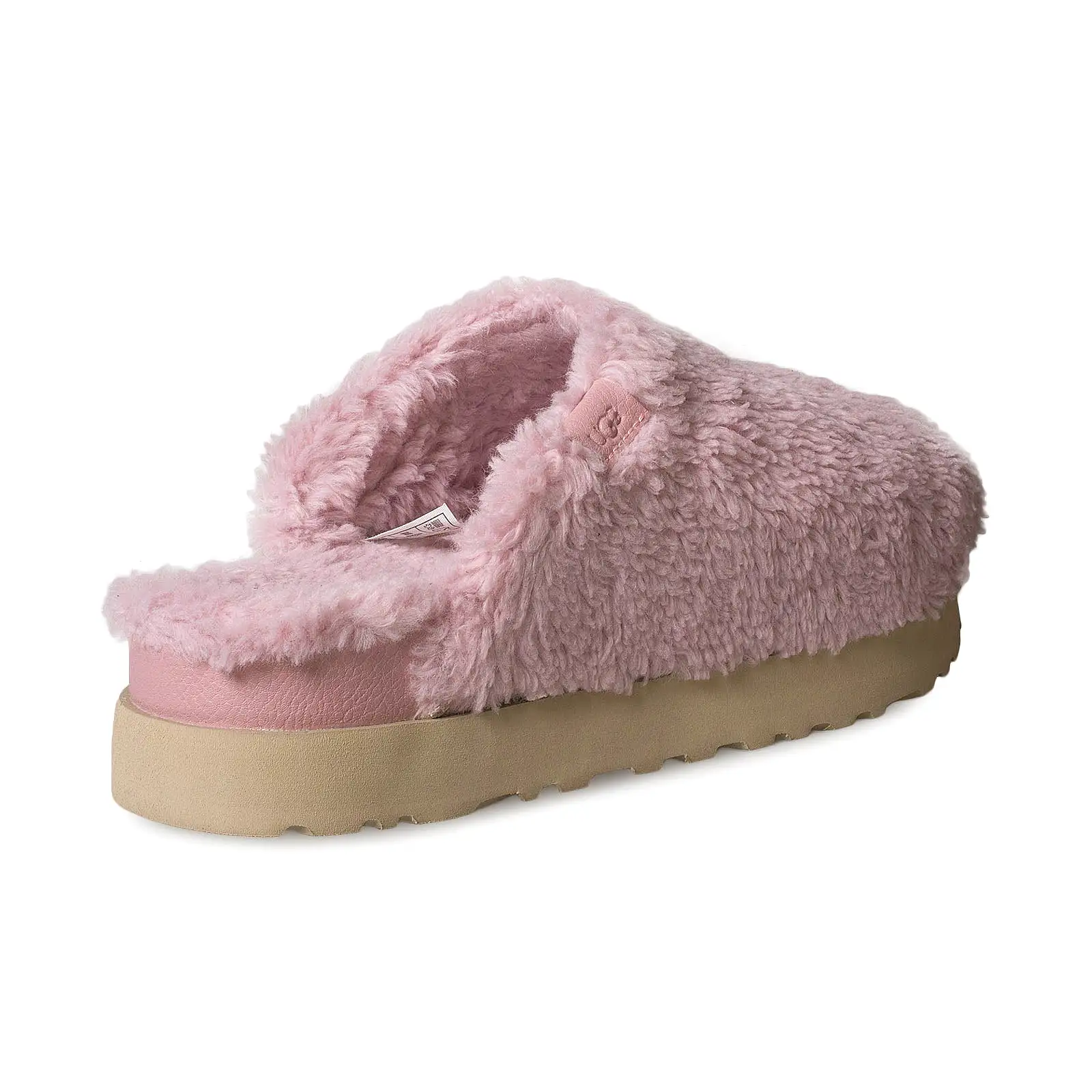 UGG Fuzz Sugar Slide Shell Pink Slippers - Women's