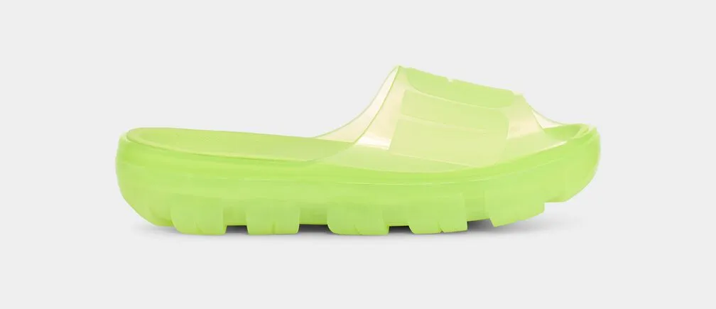 UGG Jella Clear Platform Neon Slide 6763