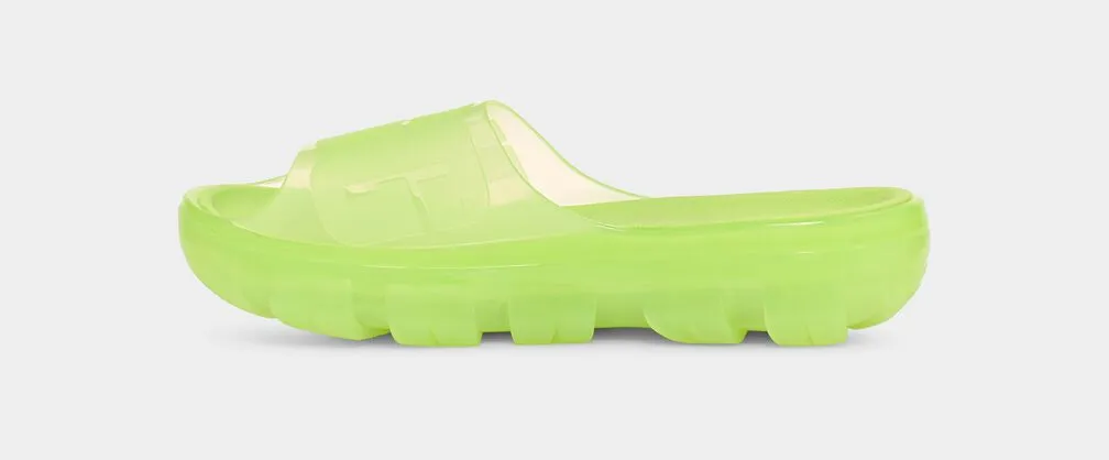 UGG Jella Clear Platform Neon Slide 6763