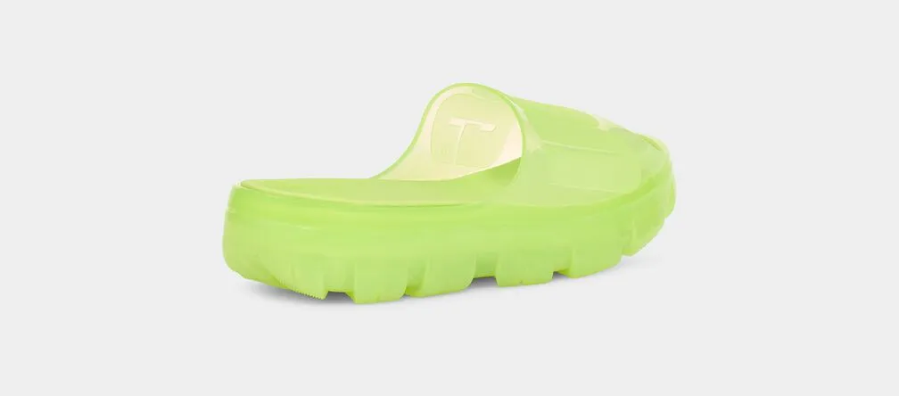 UGG Jella Clear Platform Neon Slide 6763