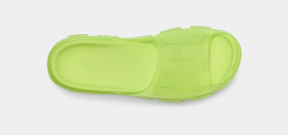 UGG Jella Clear Platform Neon Slide 6763