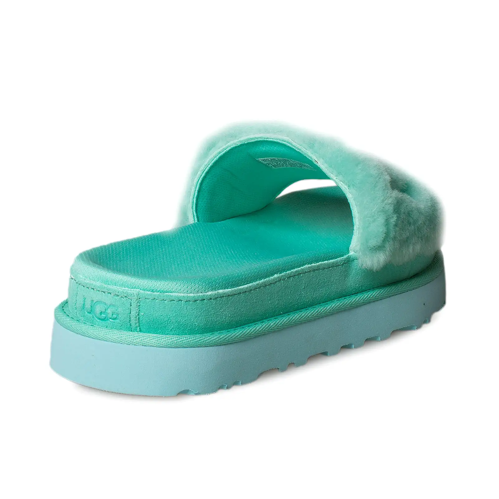 UGG Laton Fur Slide Tide Pool Slippers - Women's