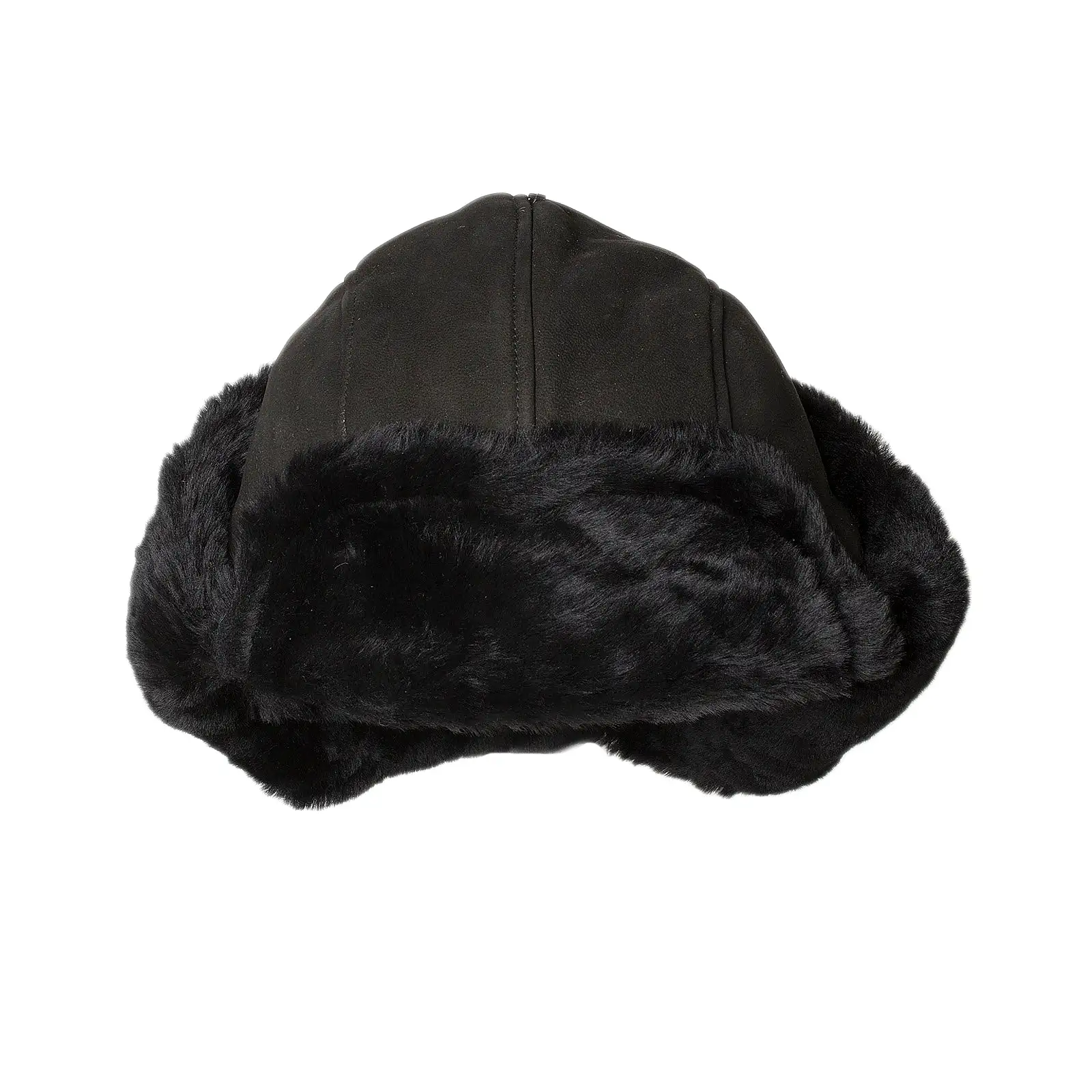 UGG Mixed Media Trapper Black Hat - Men's