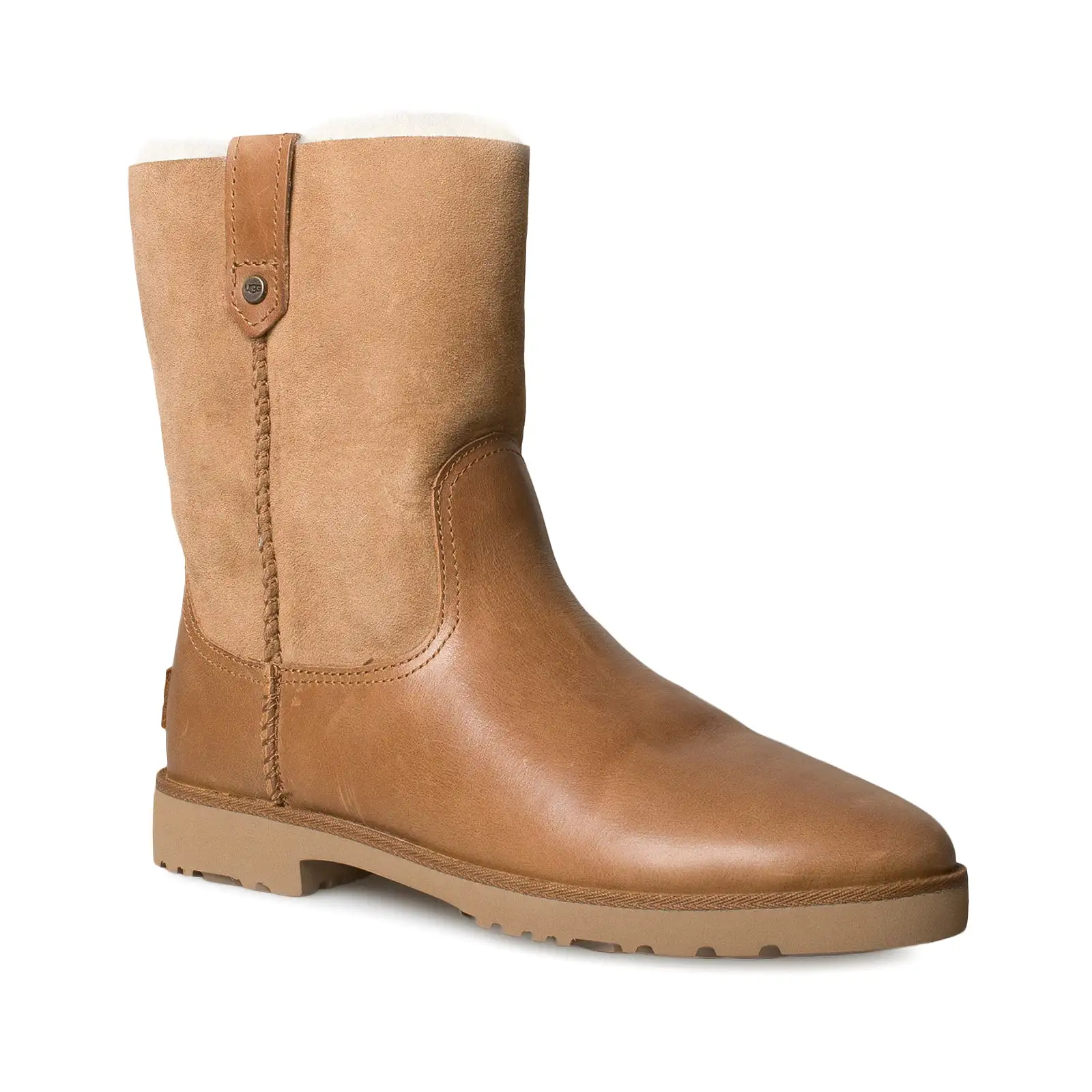 UGG Romely Short Chestnut Boots - Women's