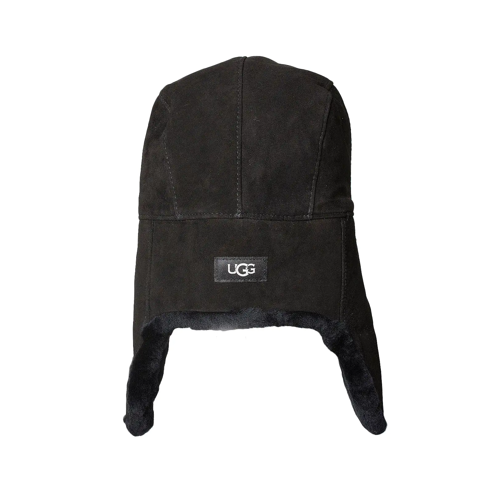 UGG Sheepskin Trapper Black Hat - Men's