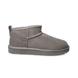 UGG Ultra Mini Grey Boots - Women's