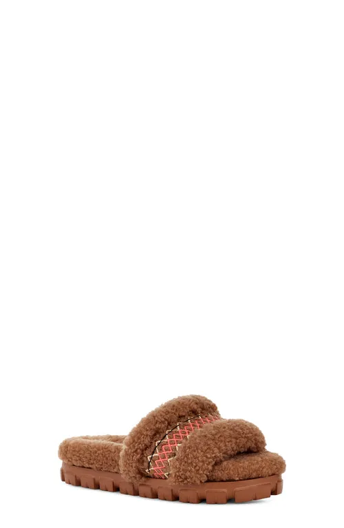 UGG Womens Cozetta Ugg Braid Slippers