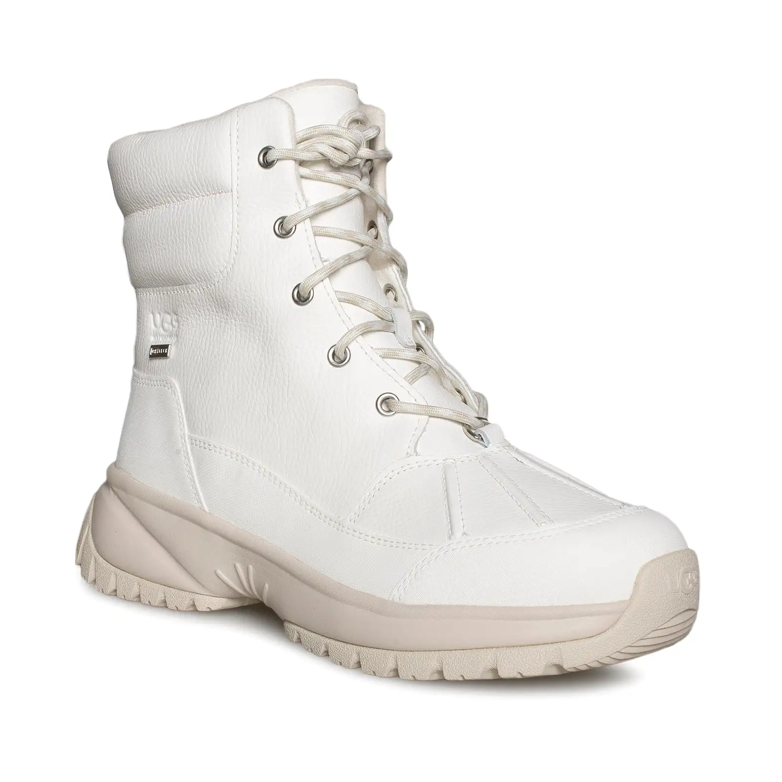 UGG Yose White Boots - Women's