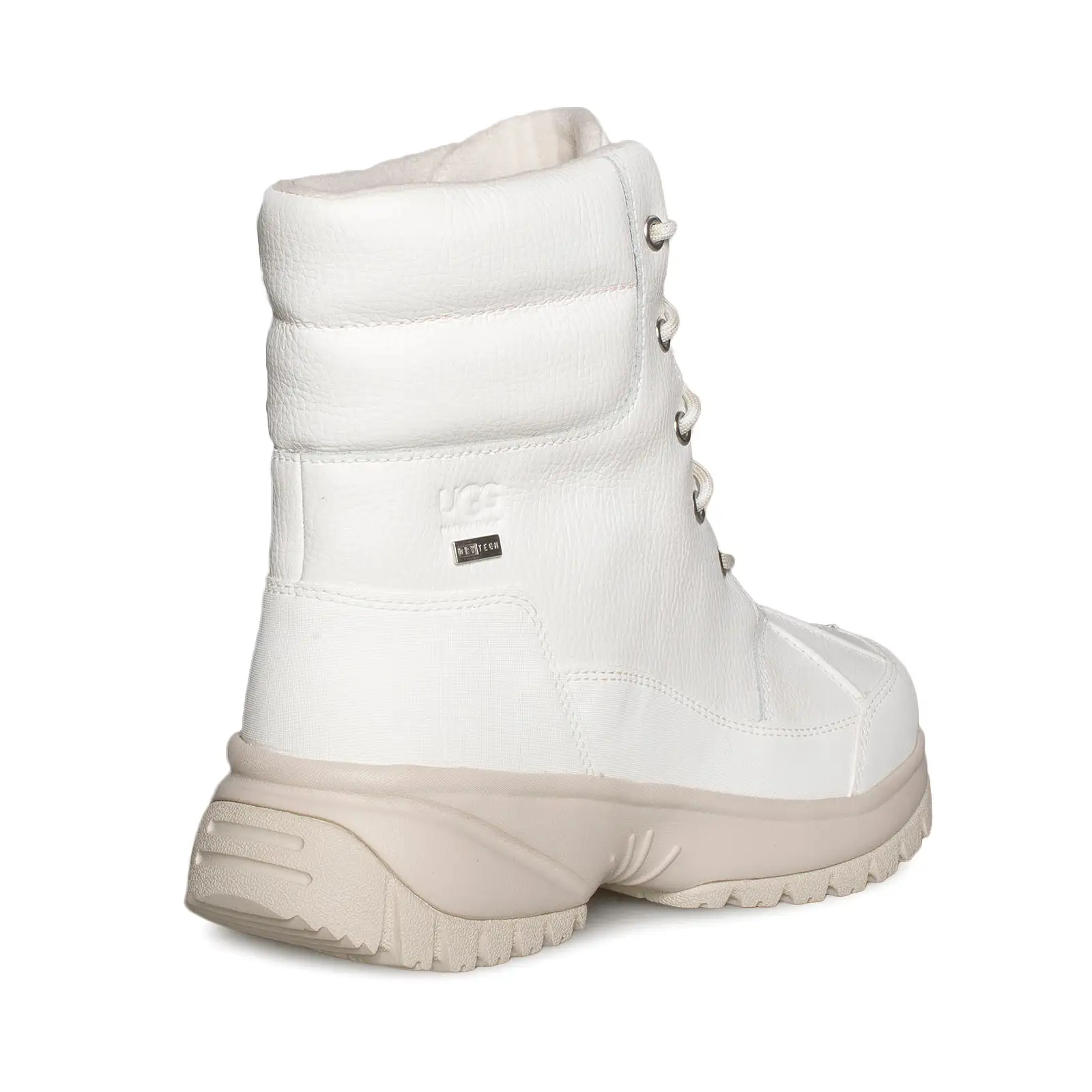 UGG Yose White Boots - Women's