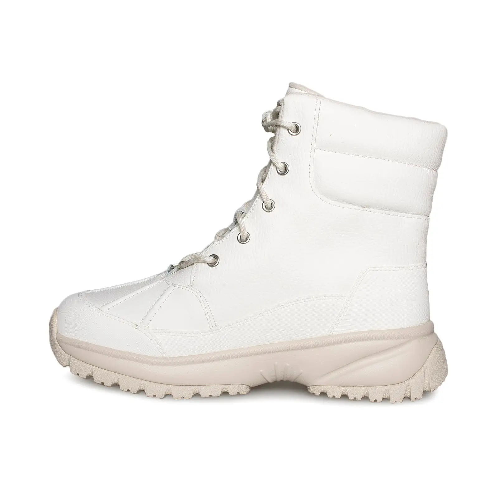 UGG Yose White Boots - Women's