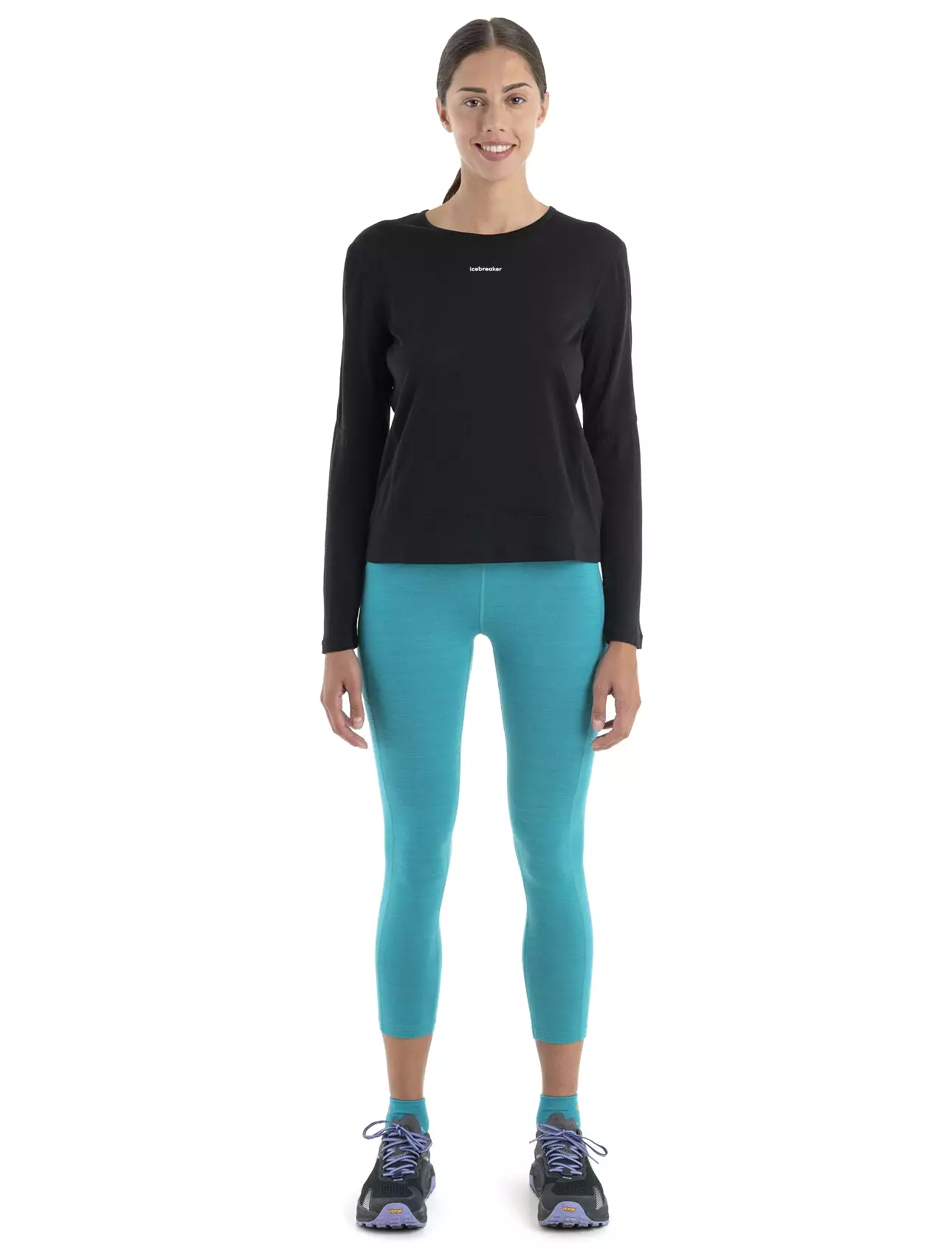 Womens 125 ZoneKnit™ Merino Energy Wind Long Sleeve Tee