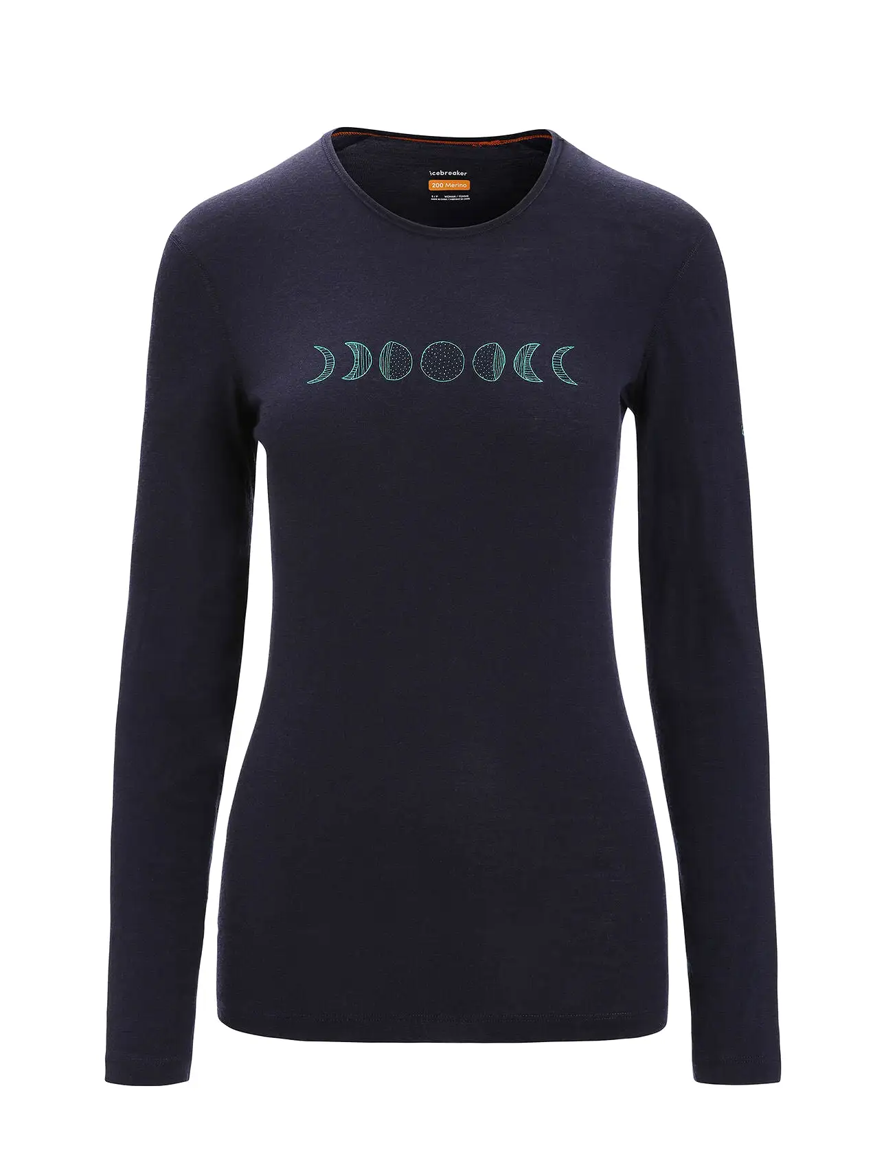 Womens 200 Oasis LS Crewe - Moon Phase