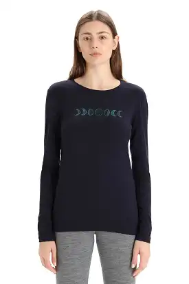 Womens 200 Oasis LS Crewe - Moon Phase