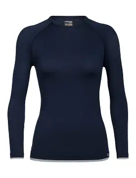 Womens 200 Seamless LS Crewe