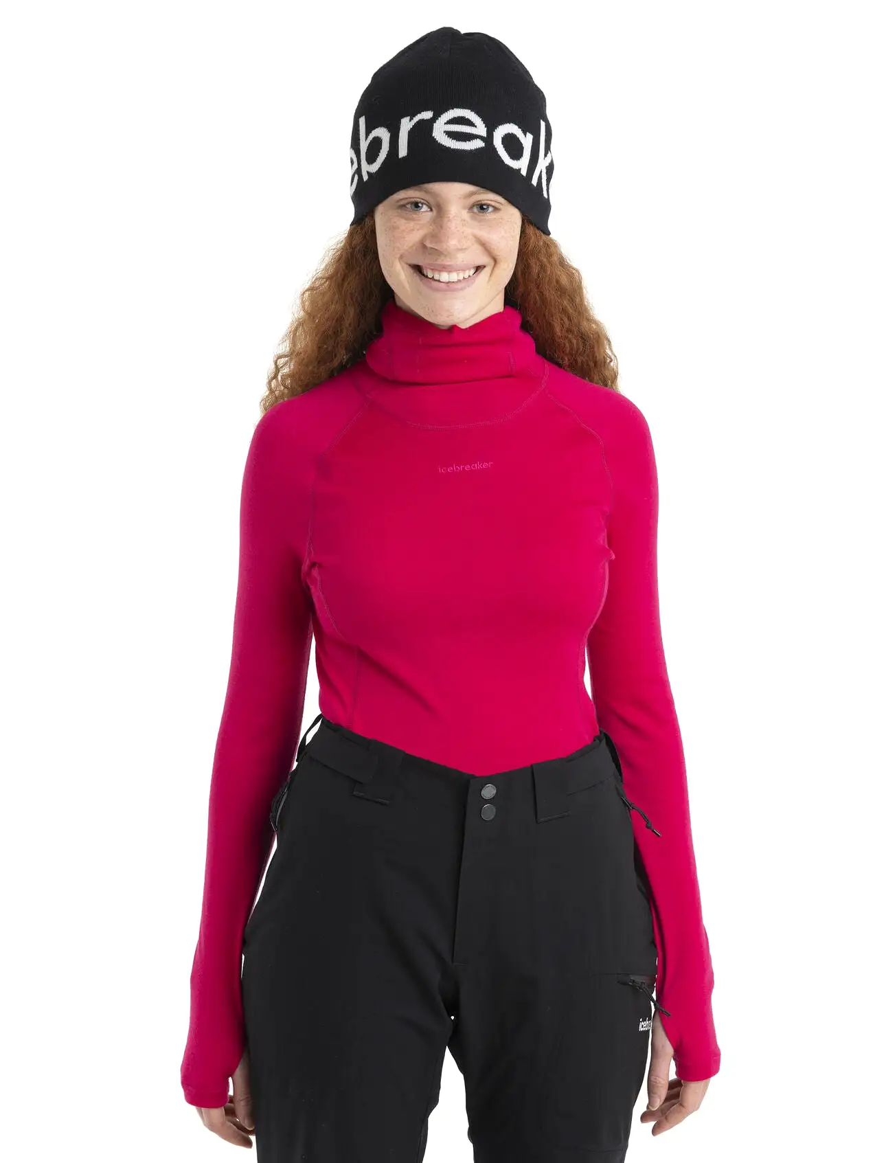 Womens 300 MerinoFine™ LS Roll Neck Thermal Top