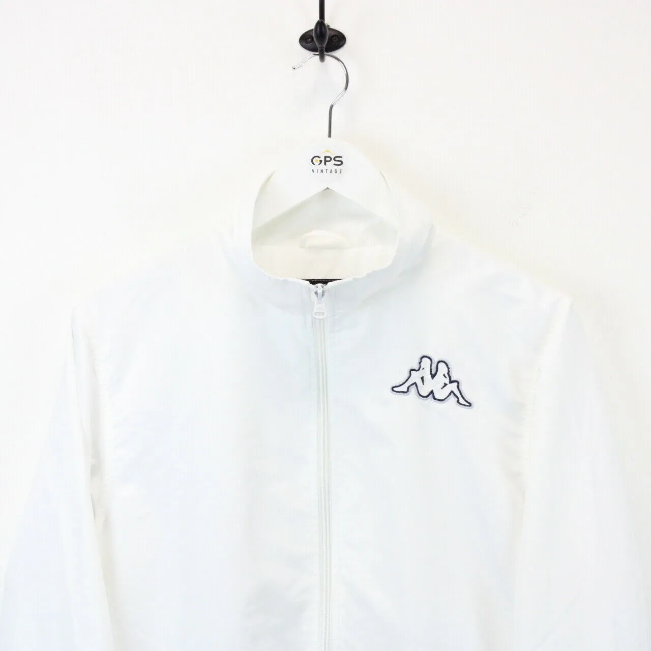 Womens KAPPA 00s Track Top White | Medium